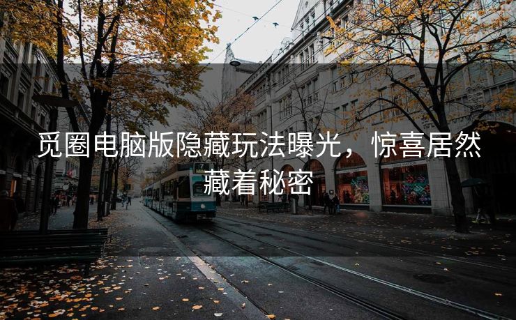 觅圈电脑版隐藏玩法曝光，惊喜居然藏着秘密